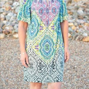 Chico’s Medallion Dress Sz 3